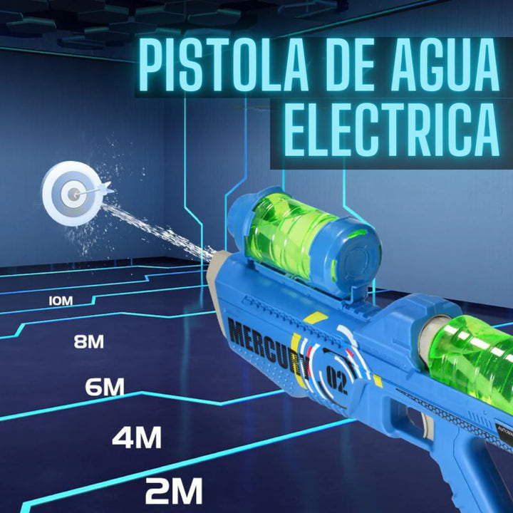 Pistola de agua electrica - Azul: Mercury Pro 2